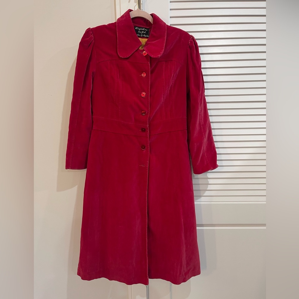 Vintage suede women’s jacket (1960s)